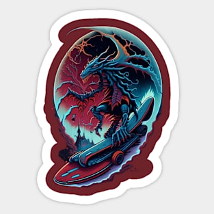 A Mythical Ride : Full Moon Frenzy Sticker